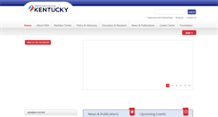 Desktop Screenshot of kentucky-nurses.org